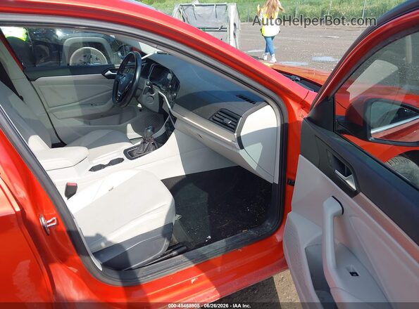 3VWC57BU2KM211642 2019 VOLKSWAGEN JETTA Orange Widok wnętrza z przodu