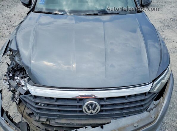 3VWC57BU2MM046338 2021 VOLKSWAGEN JETTA Серый Вид задней части салона