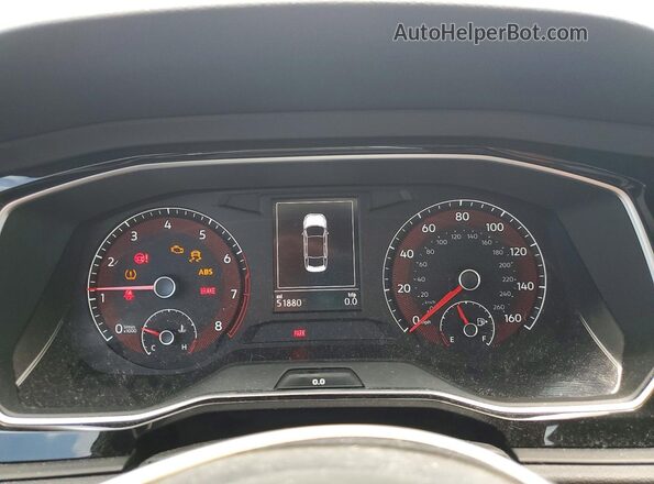3VWC57BU2MM046338 2021 VOLKSWAGEN JETTA Серый Вид щитка приборов