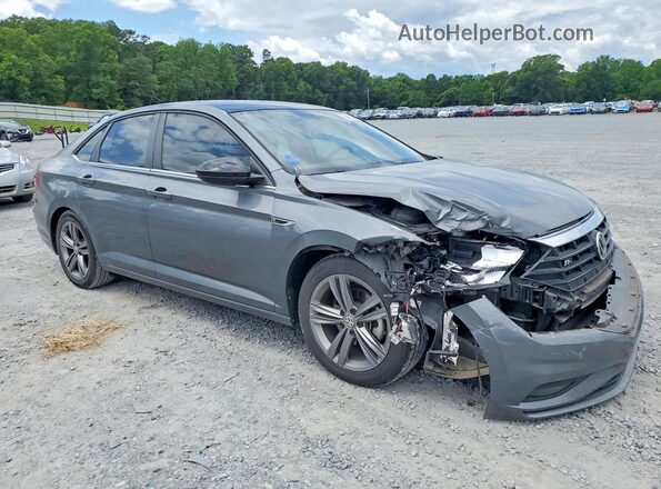 3VWC57BU2MM046338 2021 VOLKSWAGEN JETTA Серый Передняя правая четверть
