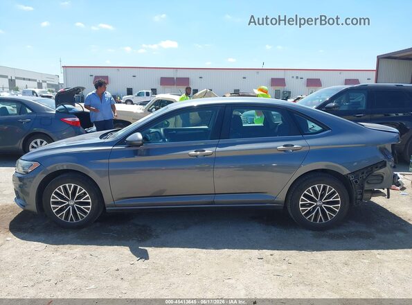 3VWC57BU2MM048543 2021 VOLKSWAGEN JETTA Blue Панорамний вид салону 360°