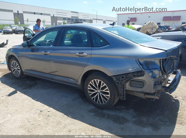 3VWC57BU2MM048543 2021 VOLKSWAGEN JETTA Blue Задня ліва чверть