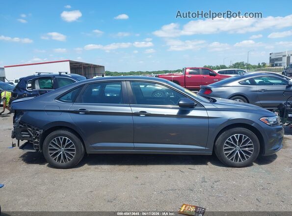3VWC57BU2MM048543 2021 VOLKSWAGEN JETTA Blue Вид задньої частини салону