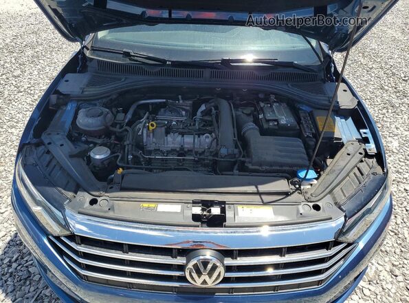 3VWC57BU2MM091666 2021 VOLKSWAGEN JETTA Blue Սալոնի հետևի տեսք