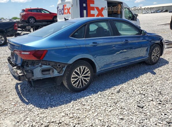 3VWC57BU2MM091666 2021 VOLKSWAGEN JETTA Blue Հետևի աջ
