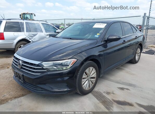 3VWC57BU3KM024166 2019 VOLKSWAGEN JETTA Black Передня ліва чверть