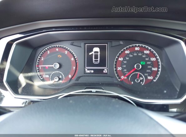 3VWC57BU3KM067180 2019 VOLKSWAGEN JETTA Red Rear seats view