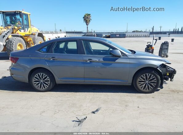 3VWC57BU3KM085243 2019 VOLKSWAGEN JETTA Gray Widok wnętrza z tyłu