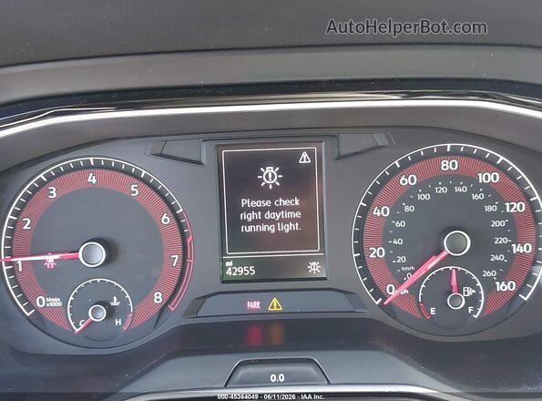 3VWC57BU3KM227526 2019 VOLKSWAGEN JETTA Белый Вид задних сидений
