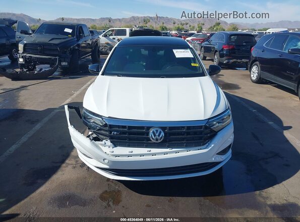 3VWC57BU3KM227526 2019 VOLKSWAGEN JETTA Белый Вид щитка приборов