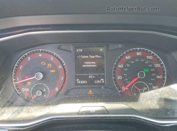 3VWC57BU3LM084434 2020 VOLKSWAGEN JETTA Серебряный Вид щитка приборов
