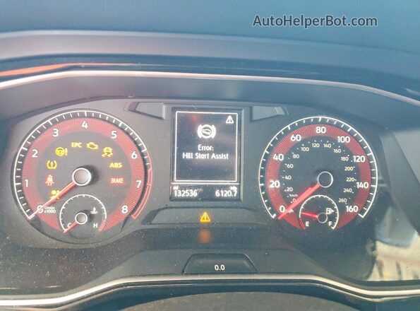 3VWC57BU3LM104827 2020 VOLKSWAGEN JETTA Gray Vista del cuadro de instrumentos