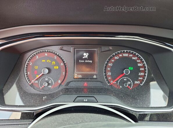 3VWC57BU3MM010352 2021 VOLKSWAGEN JETTA White Widok zestawu wskaźników