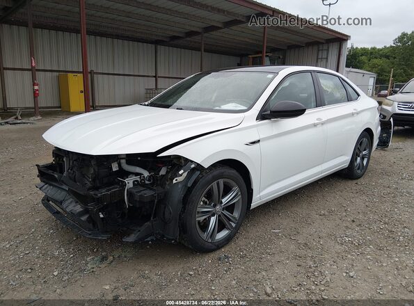 3VWC57BU3MM013333 2021 VOLKSWAGEN JETTA Белый Передняя левая четверть