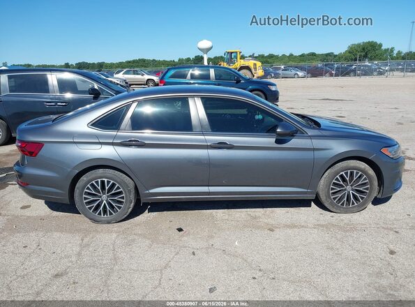 3VWC57BU3MM089411 2021 VOLKSWAGEN JETTA Серый Вид задней части салона