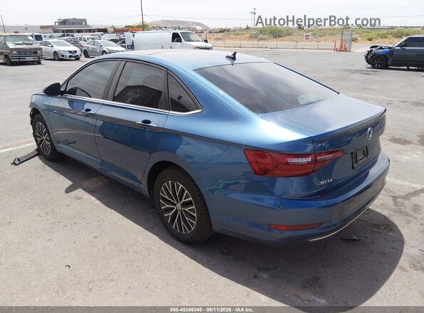 3VWC57BU3MM091062 2021 VOLKSWAGEN JETTA Blue Trasero izquierdo