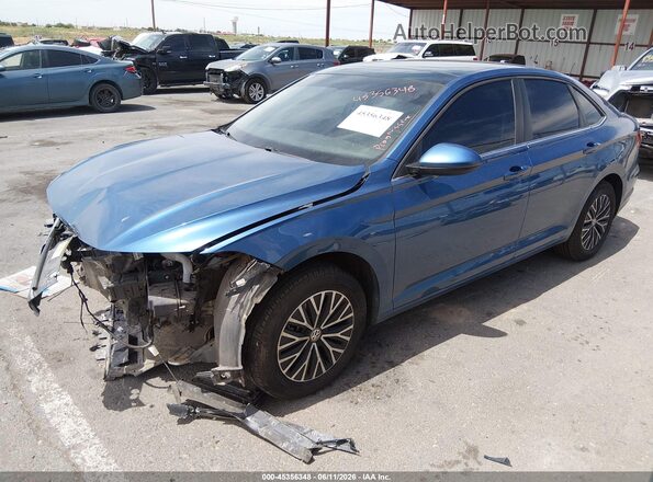 3VWC57BU3MM091062 2021 VOLKSWAGEN JETTA Blue Vista tres cuartos delantera izquierda