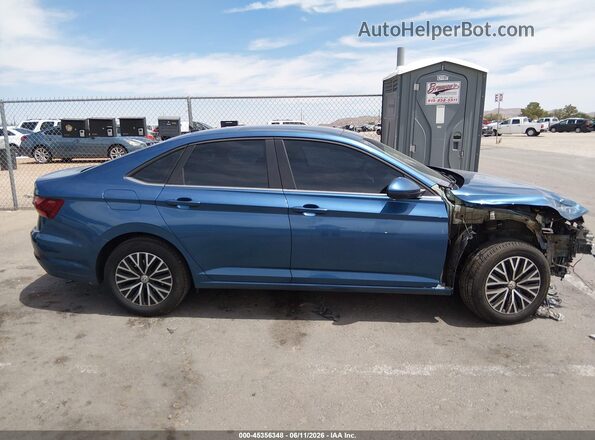 3VWC57BU3MM091062 2021 VOLKSWAGEN JETTA Blue Vista interior trasera