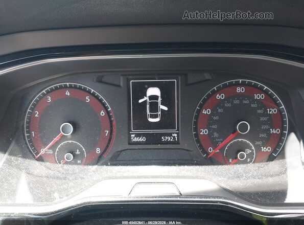 3VWC57BU4KM140556 2019 VOLKSWAGEN JETTA Gray უკანა სავარძლების ხედი