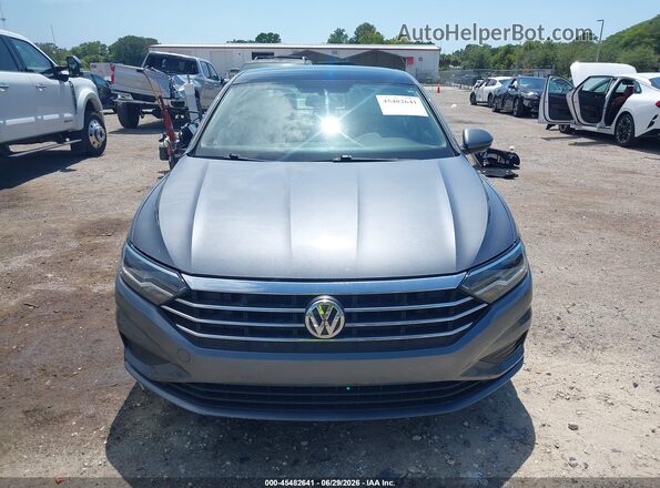 3VWC57BU4KM140556 2019 VOLKSWAGEN JETTA Gray წინა პანელის ხედი