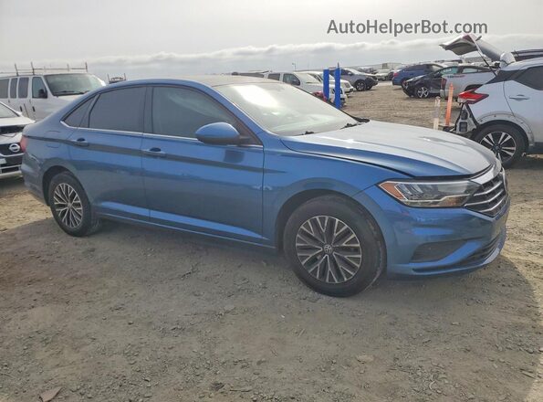3VWC57BU4KM161097 2019 VOLKSWAGEN JETTA Blue წინა მარჯვენა