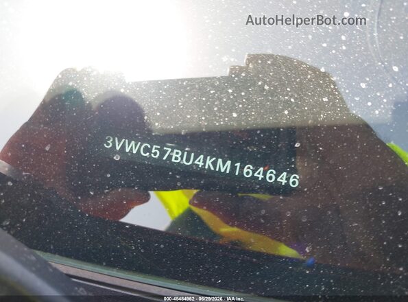 3VWC57BU4KM164646 2019 VOLKSWAGEN JETTA Orange 