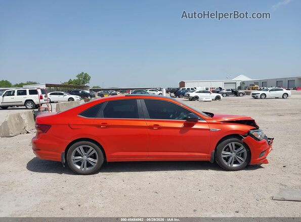 3VWC57BU4KM164646 2019 VOLKSWAGEN JETTA Orange უკანა სალონის ხედი