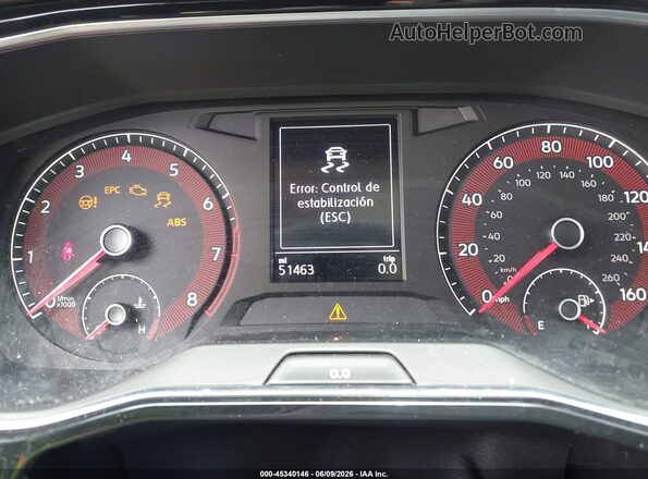 3VWC57BU4KM168504 2019 VOLKSWAGEN JETTA Gray Հետևի նստատեղերի տեսք