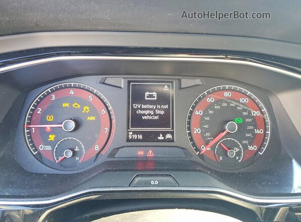 3VWC57BU4KM193029 2019 VOLKSWAGEN JETTA Gray Սարքավորումների վահանակի տեսք