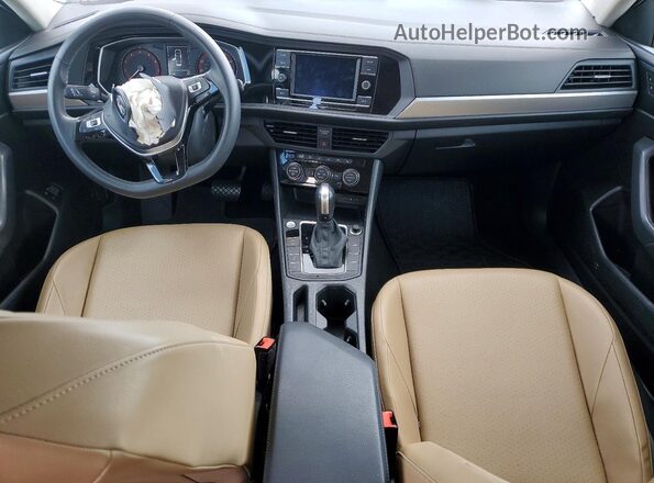 3VWC57BU4LM086614 2020 VOLKSWAGEN JETTA White Առջևի վահանակի տեսք