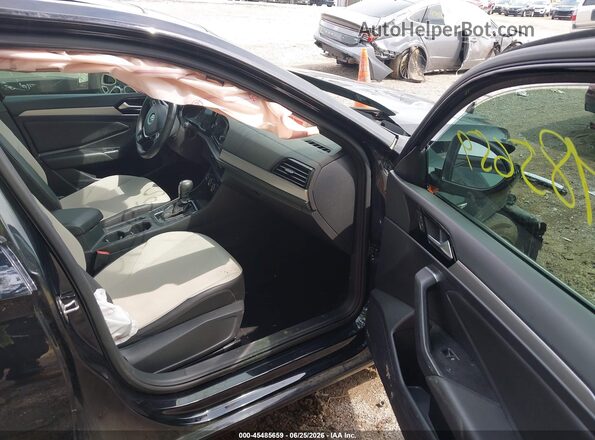 3VWC57BU4MM026396 2021 VOLKSWAGEN JETTA Black Widok wnętrza z przodu