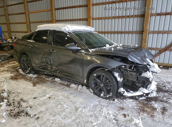 3VWC57BU4MM072147 2021 VOLKSWAGEN JETTA Gray Передня права чверть