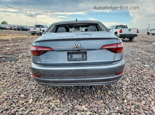 3VWC57BU5KM007157 2019 VOLKSWAGEN JETTA Gray Вид ззаду