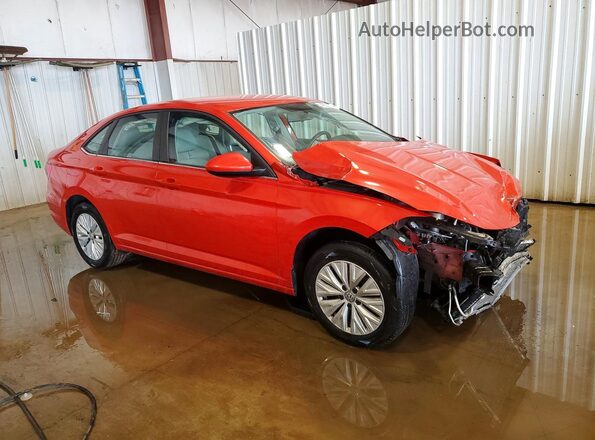 3VWC57BU5KM073479 2019 VOLKSWAGEN JETTA Orange Przód prawy