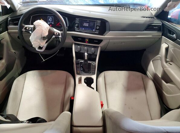 3VWC57BU5KM073479 2019 VOLKSWAGEN JETTA Orange Widok deski rozdzielczej
