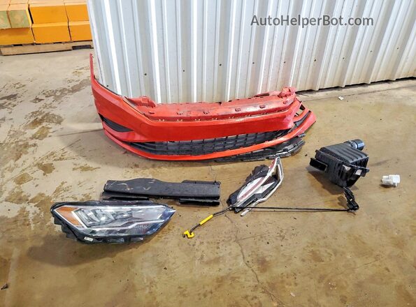 3VWC57BU5KM073479 2019 VOLKSWAGEN JETTA Orange Widok komory silnika