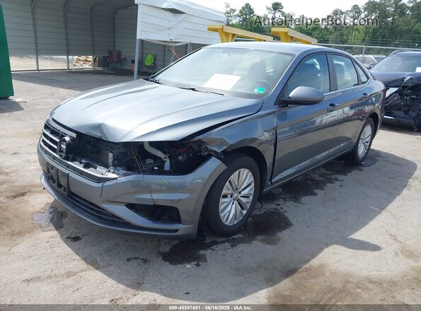 3VWC57BU5KM078553 2019 VOLKSWAGEN JETTA Gray Front left