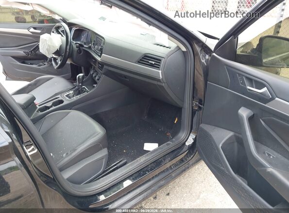 3VWC57BU5KM120431 2019 VOLKSWAGEN JETTA Black Widok wnętrza z przodu