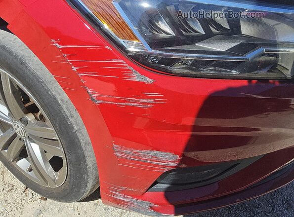3VWC57BU5KM164252 2019 VOLKSWAGEN JETTA Red 