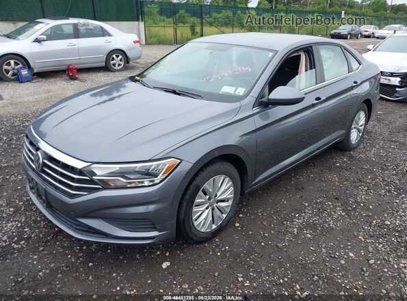 3VWC57BU5KM178555 2019 VOLKSWAGEN JETTA Gray Przód lewy