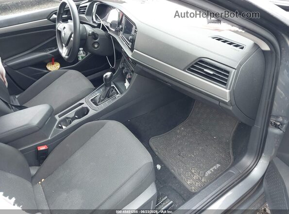 3VWC57BU5KM178555 2019 VOLKSWAGEN JETTA Gray Widok wnętrza z przodu