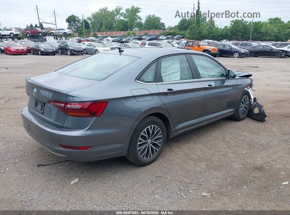 3VWC57BU5KM275643 2019 VOLKSWAGEN JETTA Gray Задня права чверть
