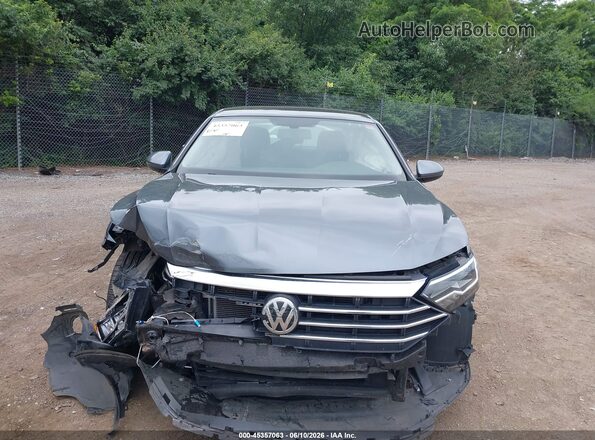 3VWC57BU5KM275643 2019 VOLKSWAGEN JETTA Gray Вид задньої частини салону