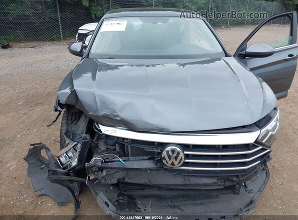 3VWC57BU5KM275643 2019 VOLKSWAGEN JETTA Gray Вид ззаду