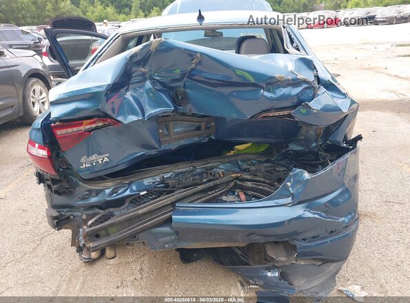 3VWC57BU5LM093555 2020 VOLKSWAGEN JETTA Blue Front view