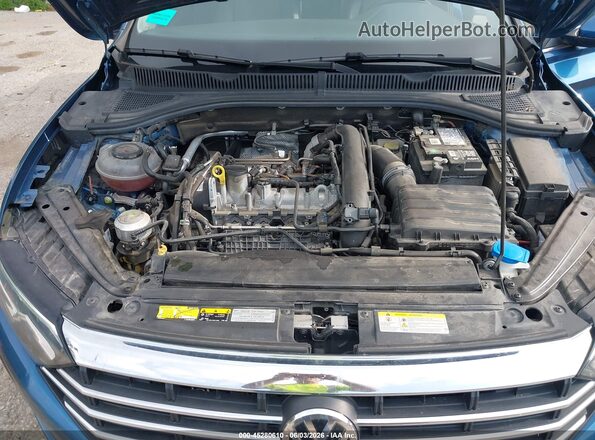 3VWC57BU5LM093555 2020 VOLKSWAGEN JETTA Blue Rear view