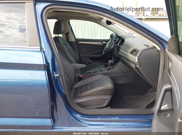 3VWC57BU5MM047001 2021 VOLKSWAGEN JETTA Blue წინა სალონის ხედი