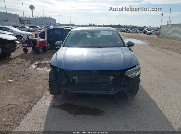 3VWC57BU5MM047001 2021 VOLKSWAGEN JETTA Blue უკანა სალონის ხედი
