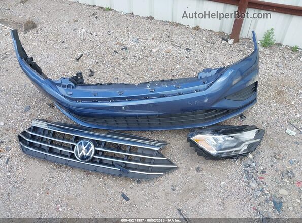 3VWC57BU5MM047001 2021 VOLKSWAGEN JETTA Blue ხელსაწყოთა პანელის ხედი