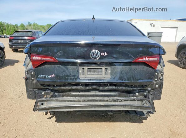 3VWC57BU5MM075834 2021 VOLKSWAGEN JETTA Black Вид ззаду